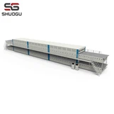 ڈبل - پرت ملٹی - چیمبر پرتدار شیشے کے ٹکڑے ٹکڑے کرنے والی مشین